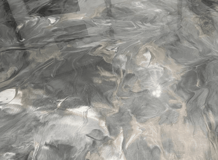 Metallic Epoxy sample floor